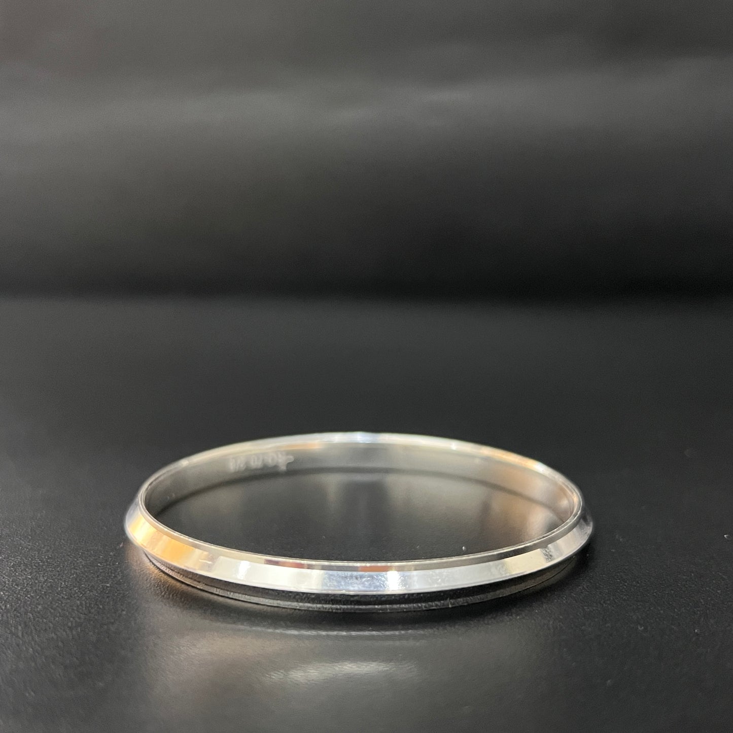 Silver Mens Classic Punjabi Kada