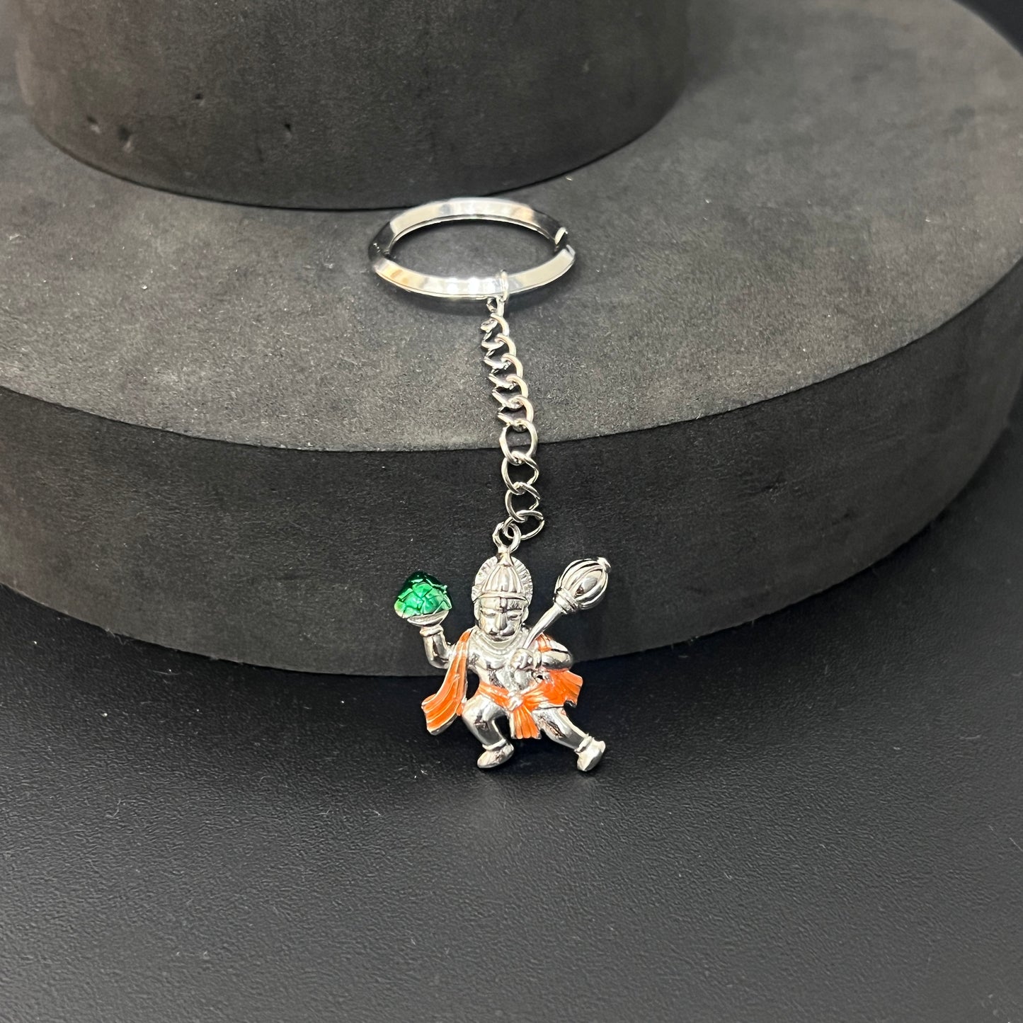 SilverHanuman Key Chain