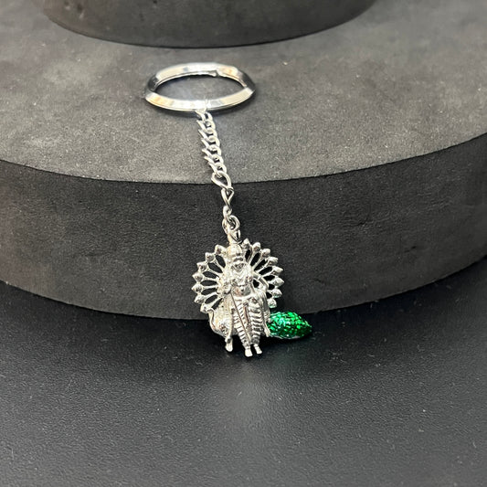 Silver Murgar & Peacok Key Chain D2