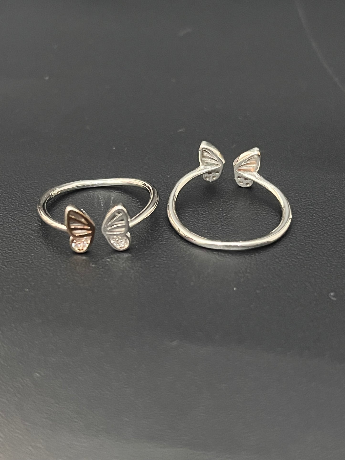 Ladies Toe Ring Butterfly