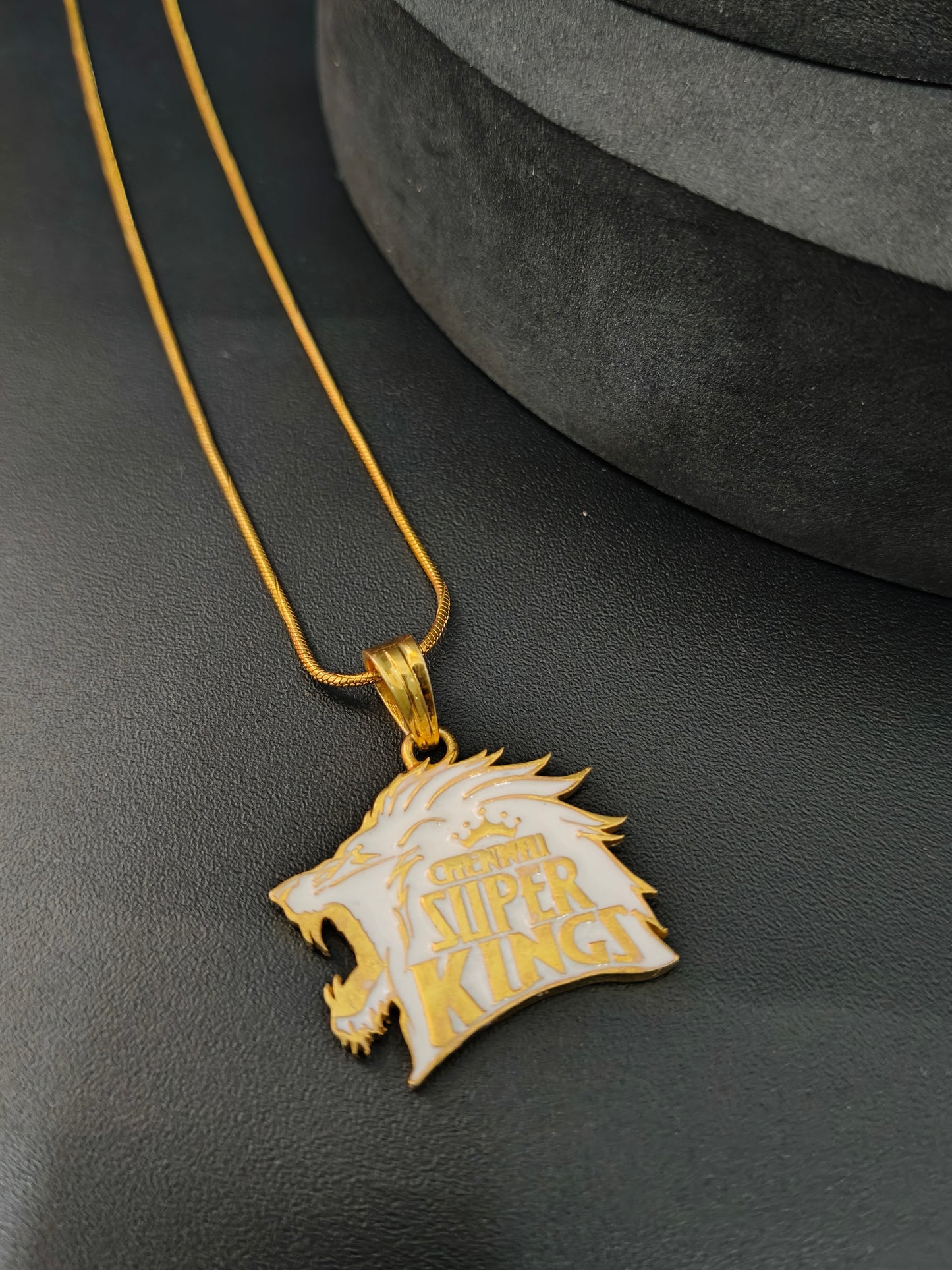 Silver Gold polish CSK Pendant