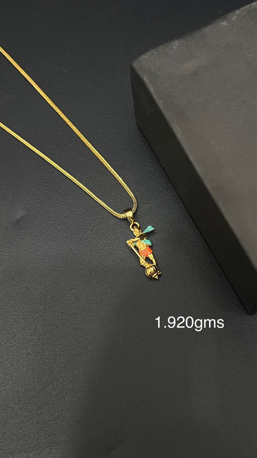 Hanuman Pendant Gold 916KDM