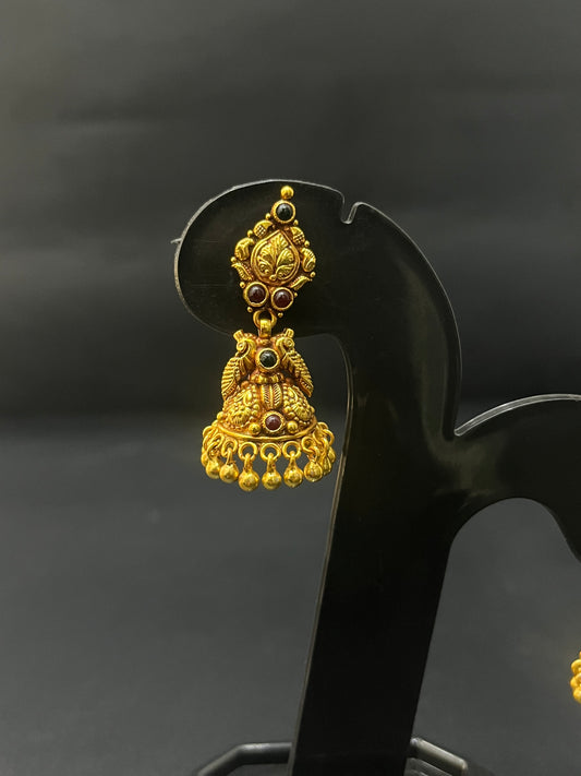 Silver Antique Kammal Jimki ADS02