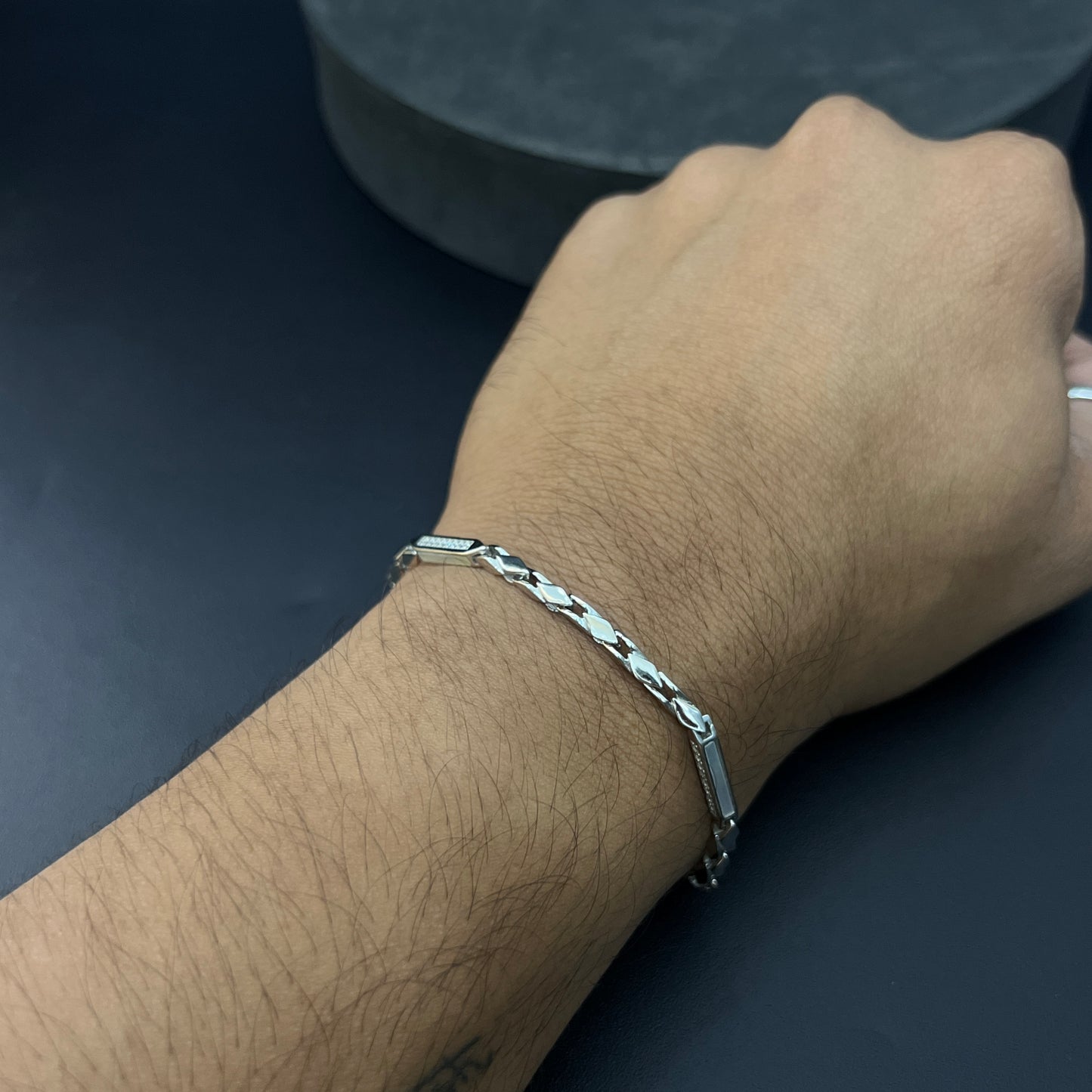 Silver Gents Bracelet Kathli K01