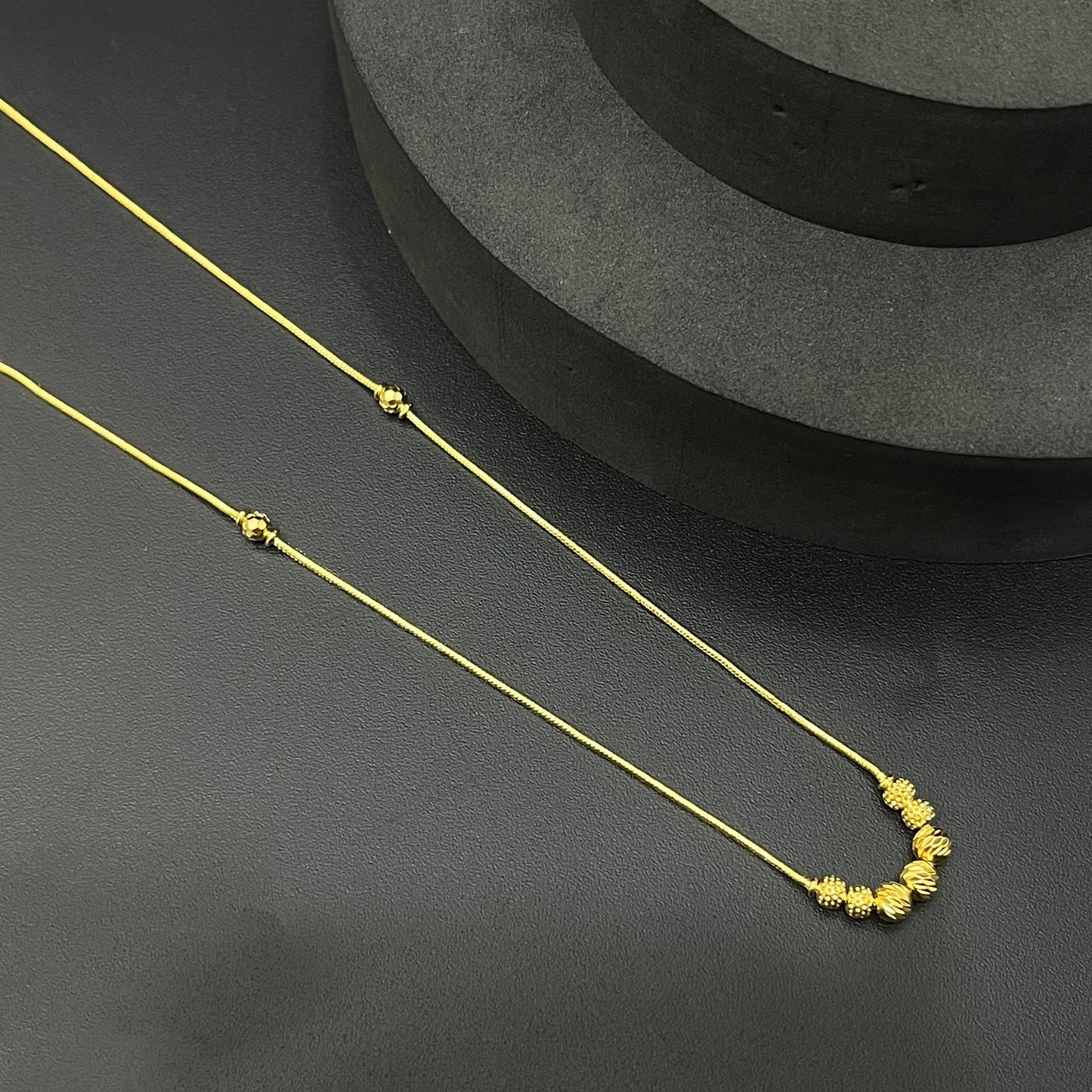 Silver Gold Finished Dokiya Chain Ballz