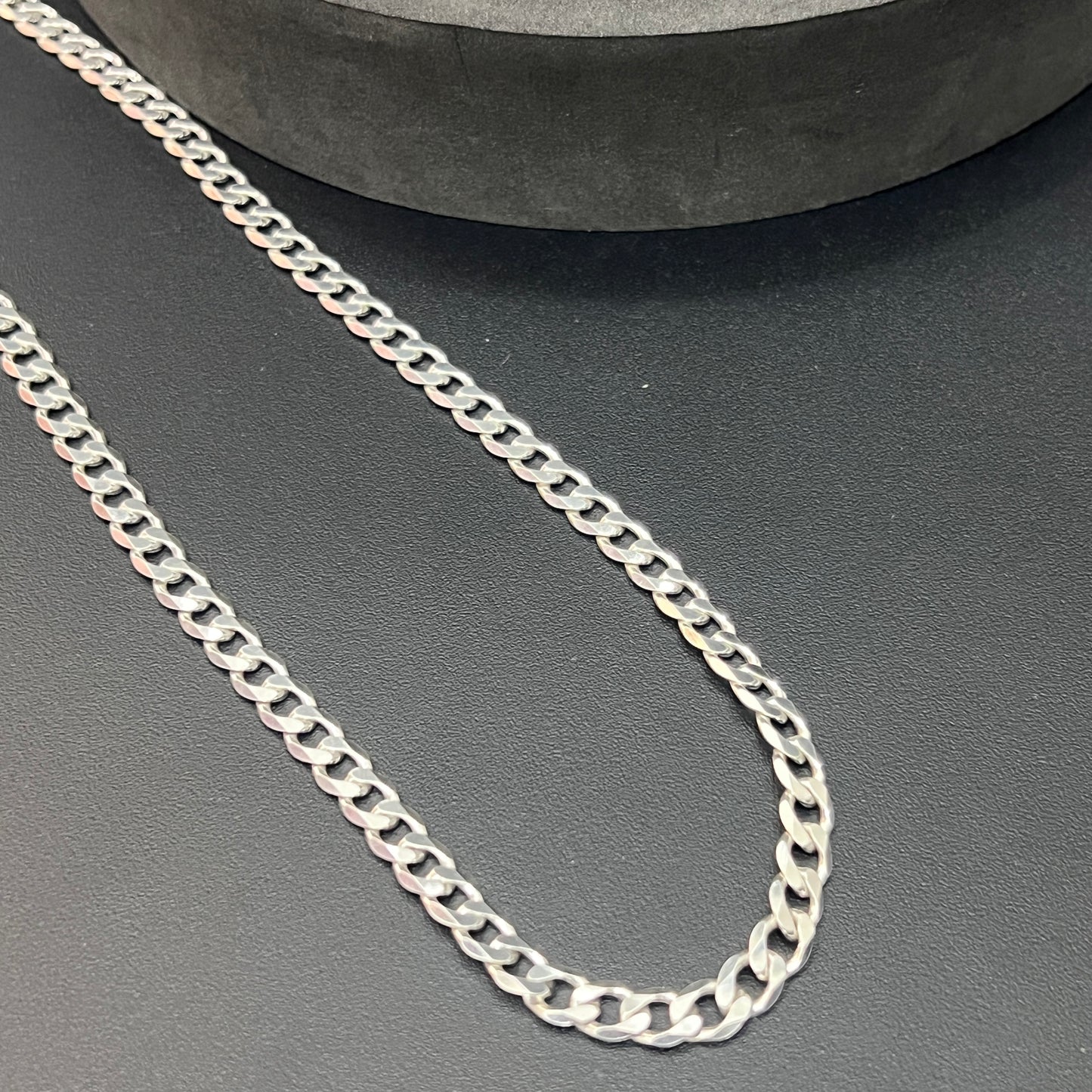 Men's Silver Chain Silver Kadap