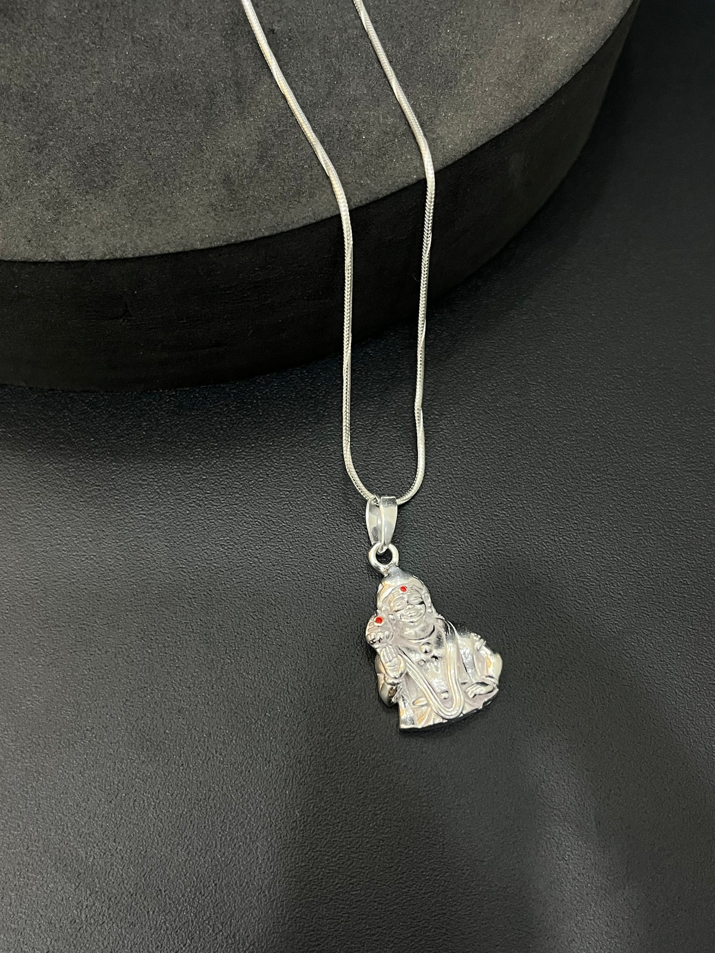 Silver Murugan Pendant