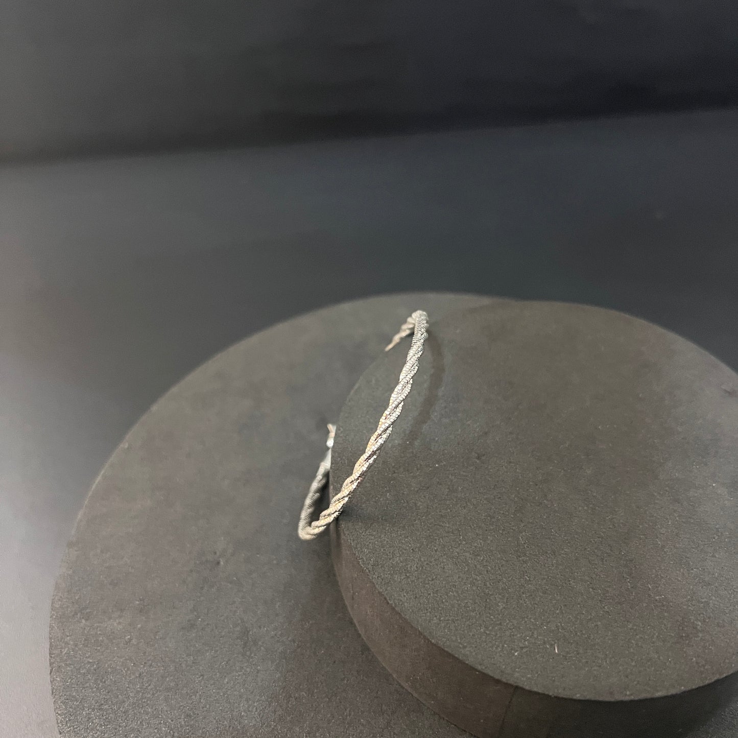 Silver Ladies Bracelet Italian Kada/Bracelet