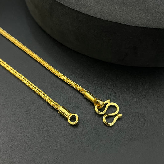 Silver Thali Chain 3pcs Diamond Mope