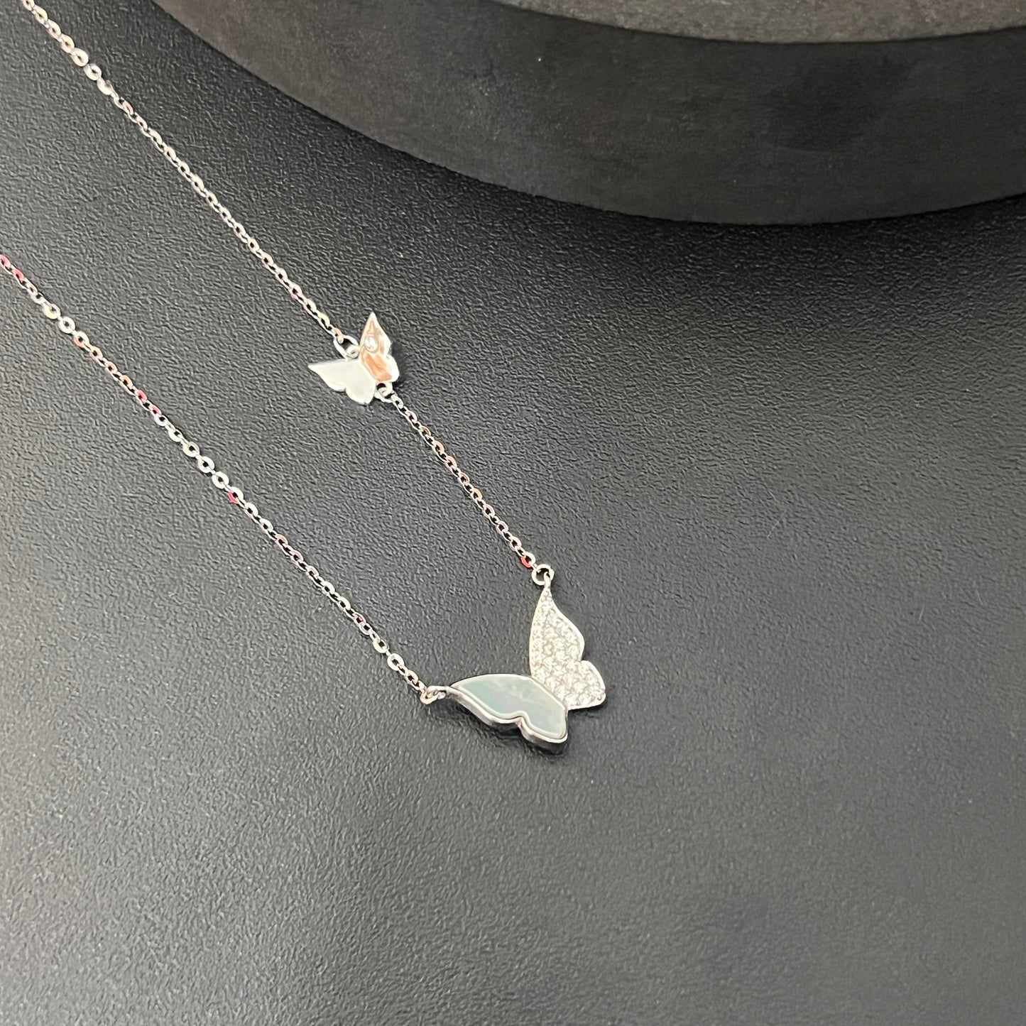 Ladies Pendant Chain Butterfly Two