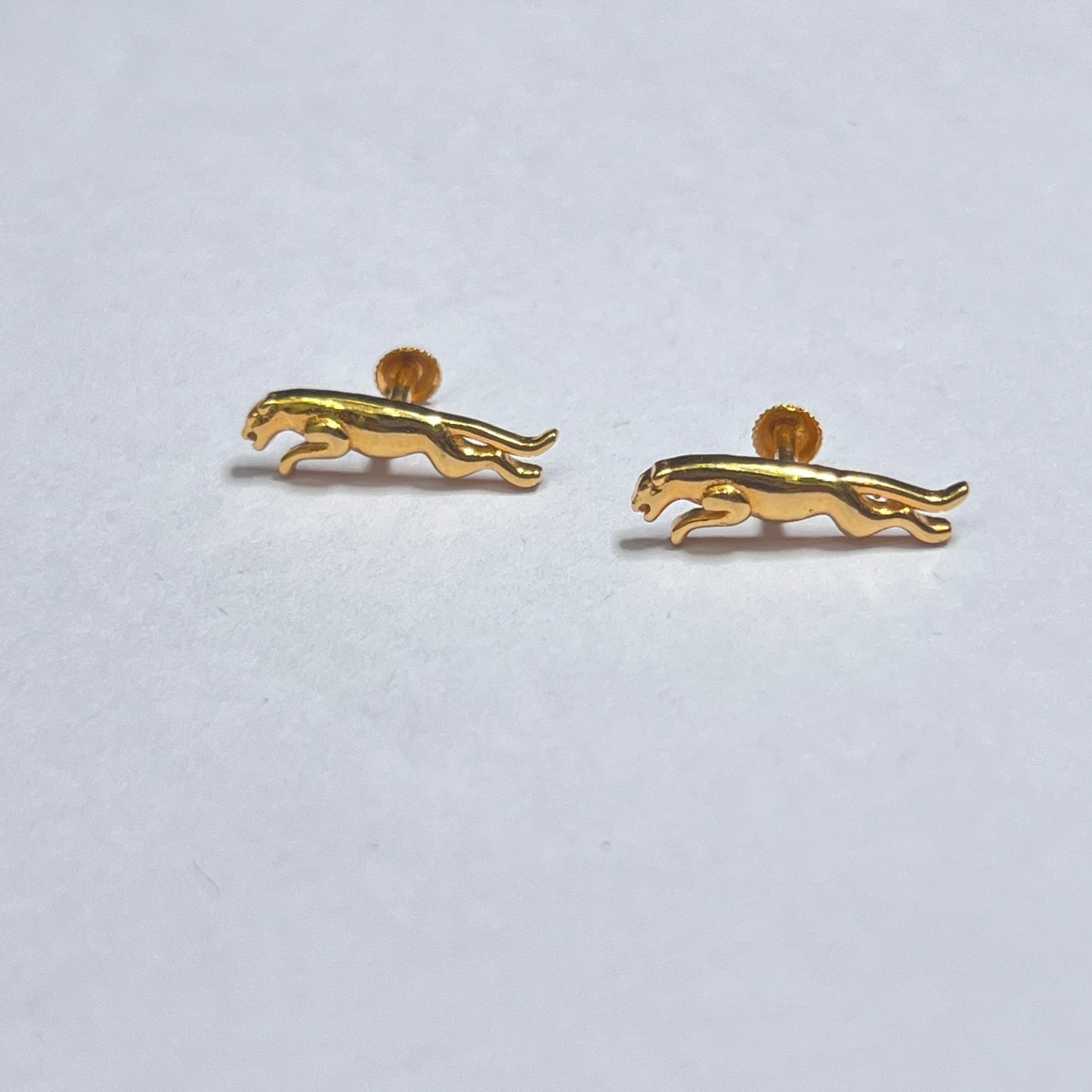 Gold Studs Jaguar