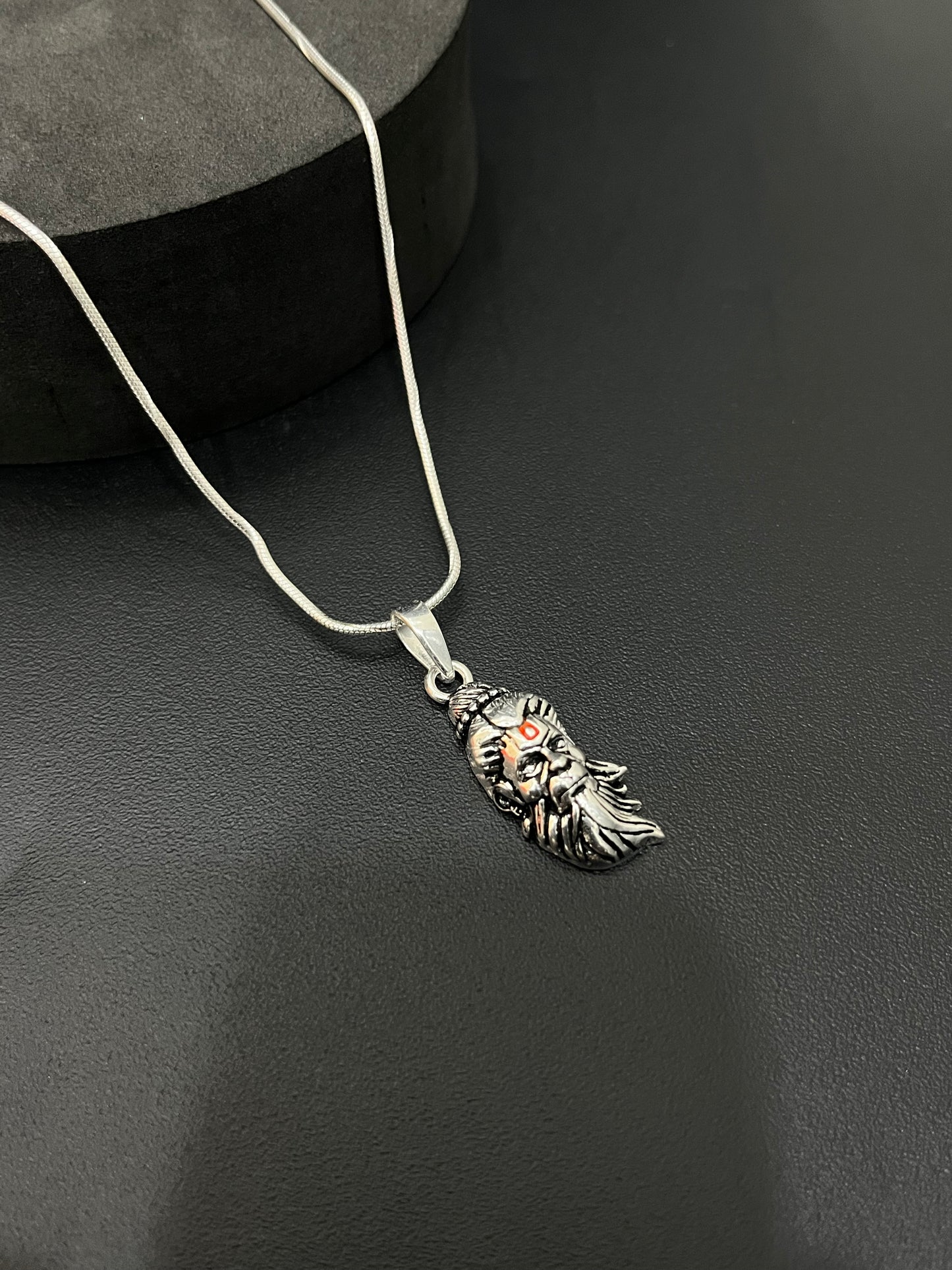 Silver Kesari Nandan Pendant