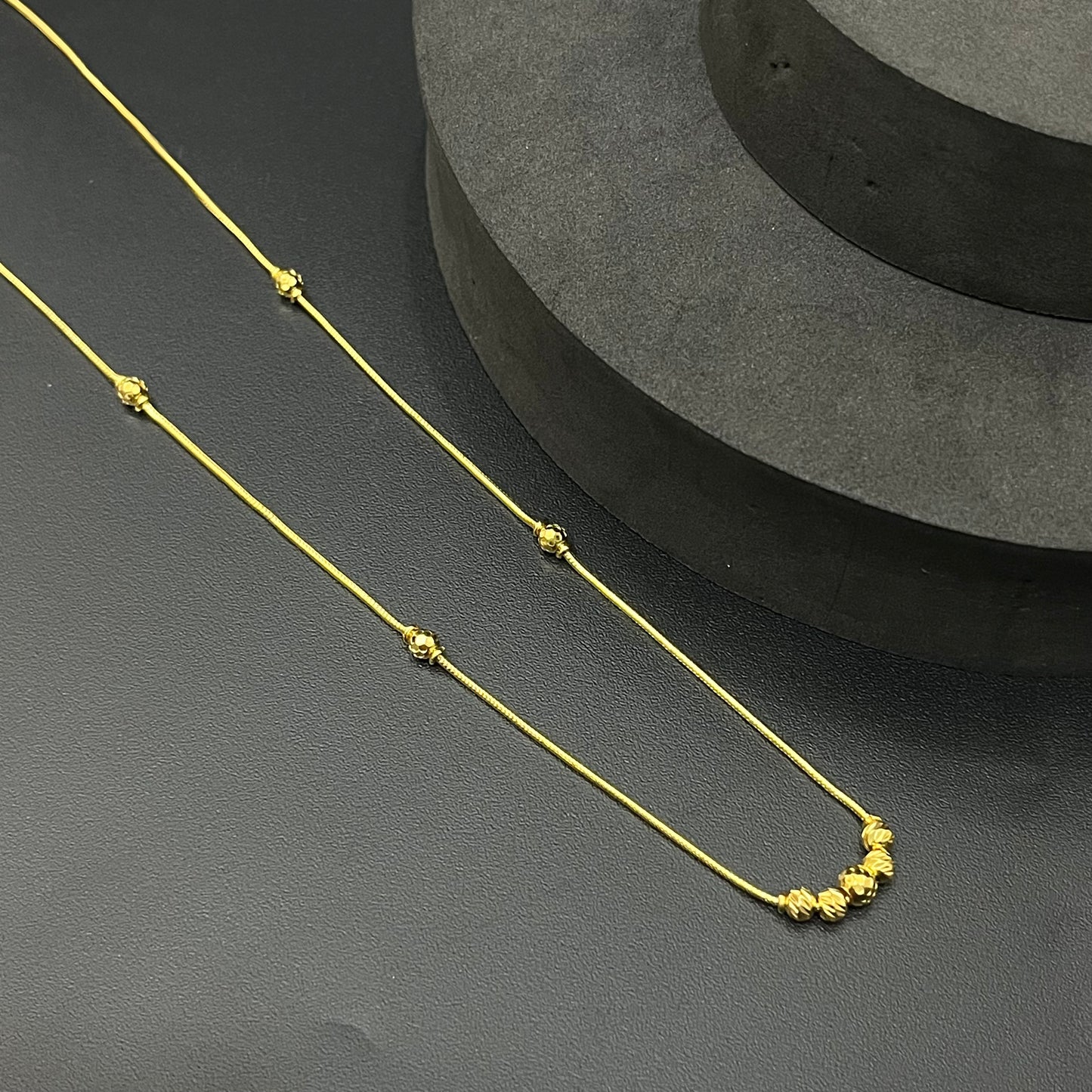 Silver Gold Finished Dokiya Chain Ball02