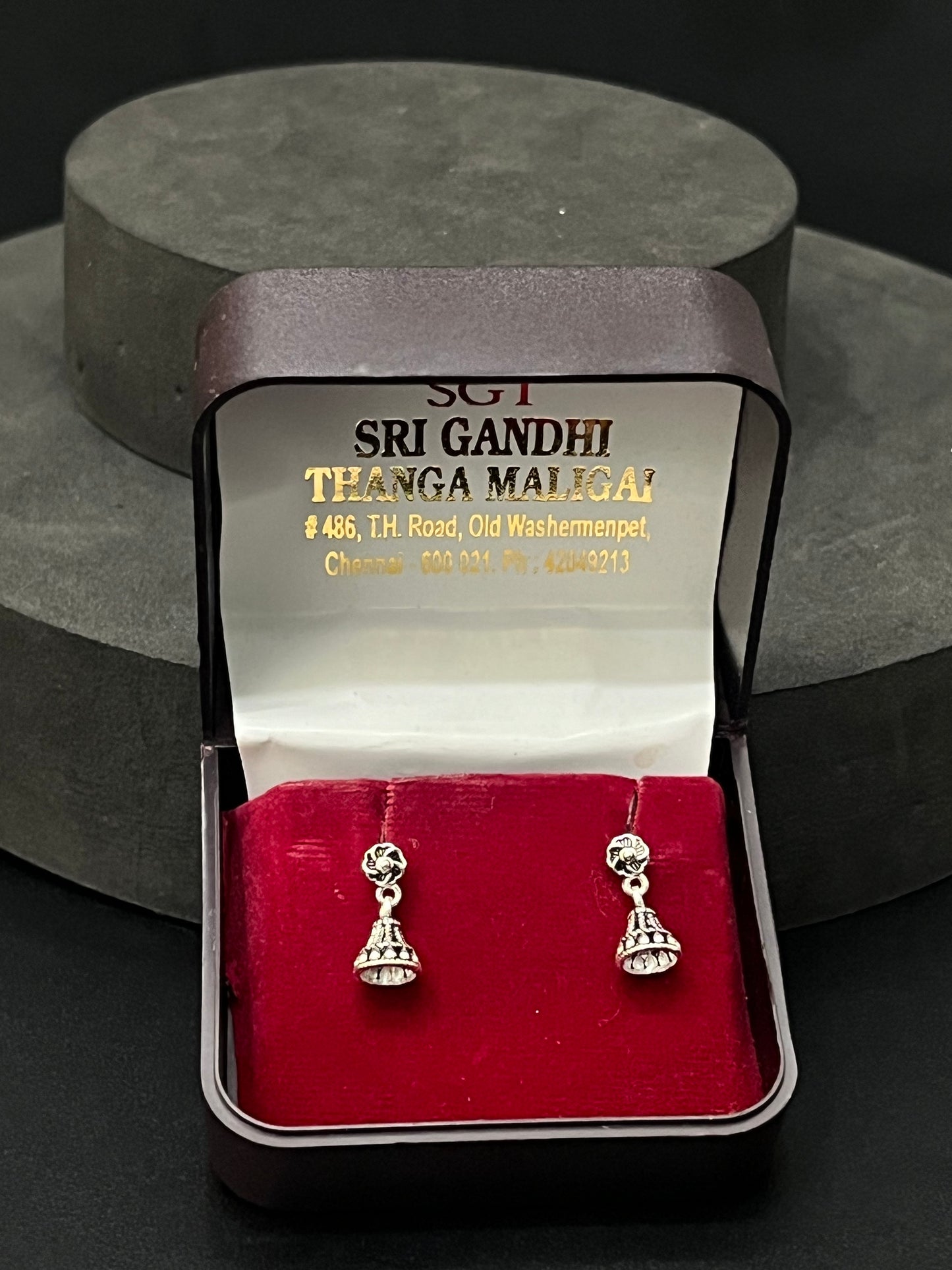 Silver Baby Jhumka Antique S0