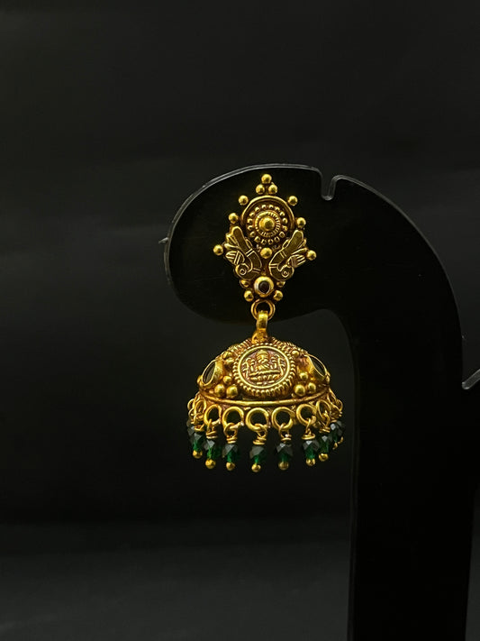 Silver Antique Kammal Jimki ADS01