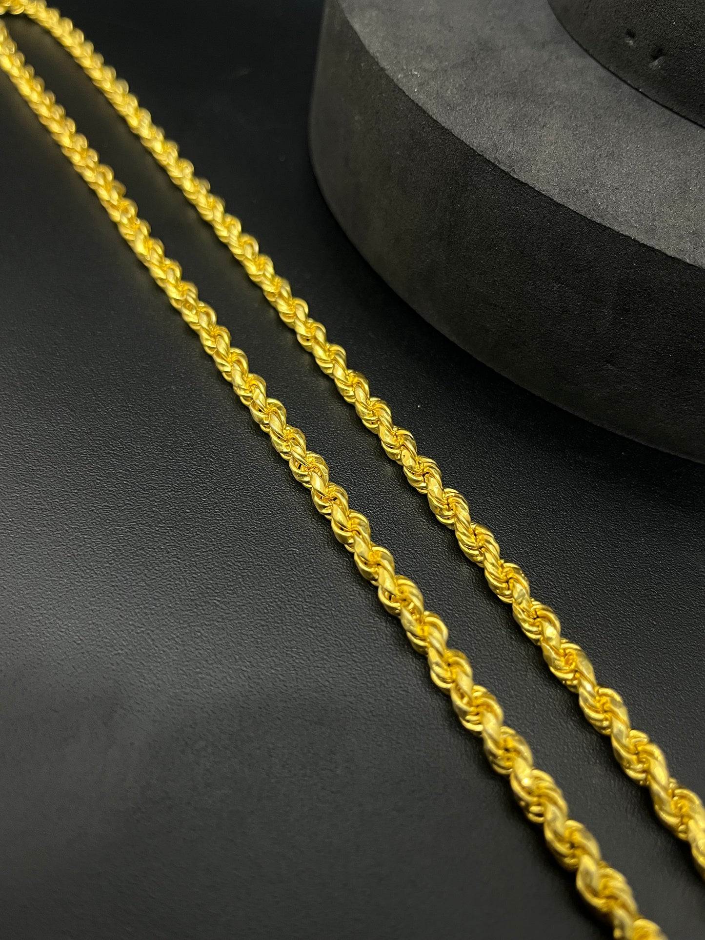 Silver Sarad Plain (Sada) Gold Polish