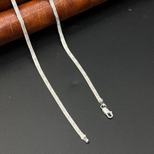 Silver Chain Flat Matte Strike