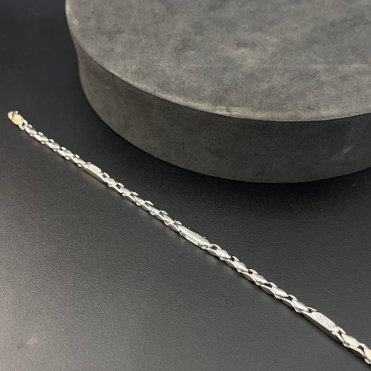 Silver Gents Bracelet Kathli K02