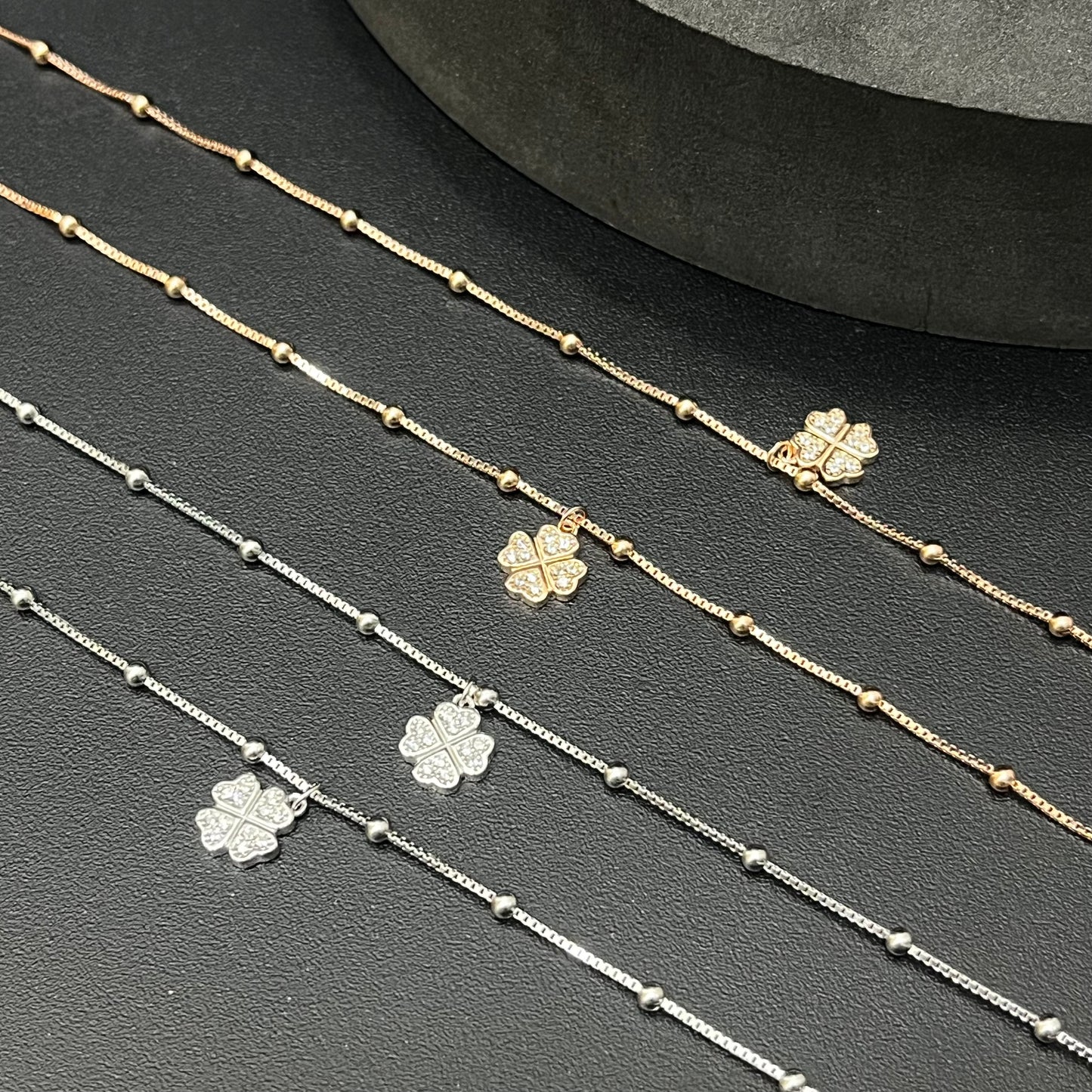 Ladies Anklet Beads & flower