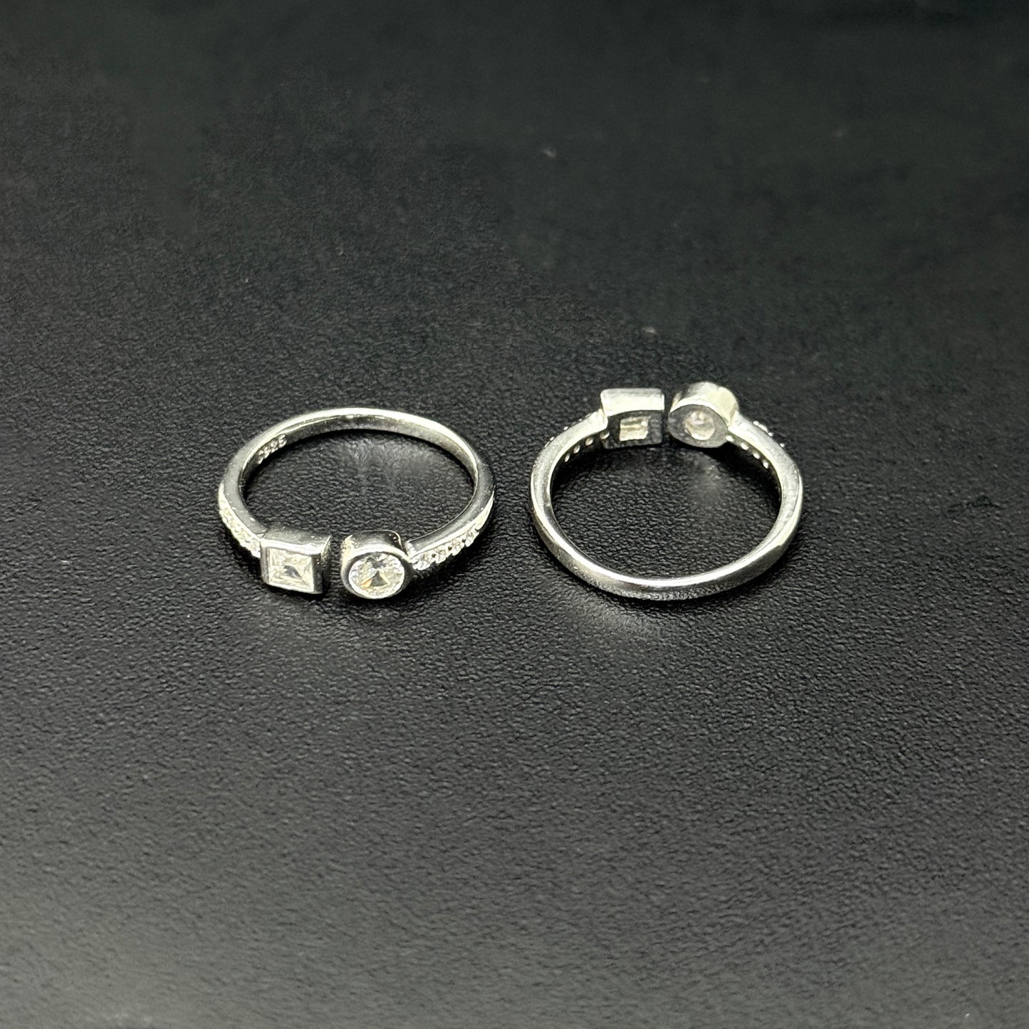 Ladies Toe Rings Cz AD