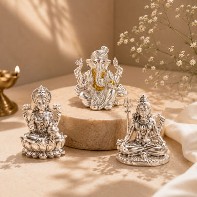Silver God Idols