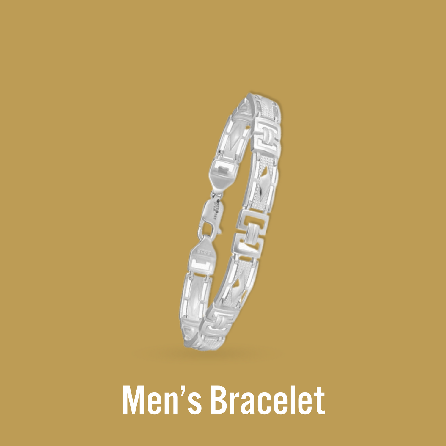 Mens Silver Bracelet