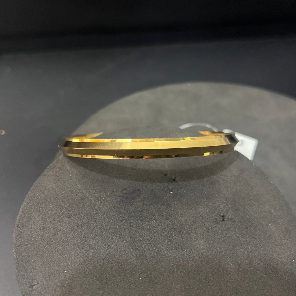 Mens Punjabi Kada Gold Polish