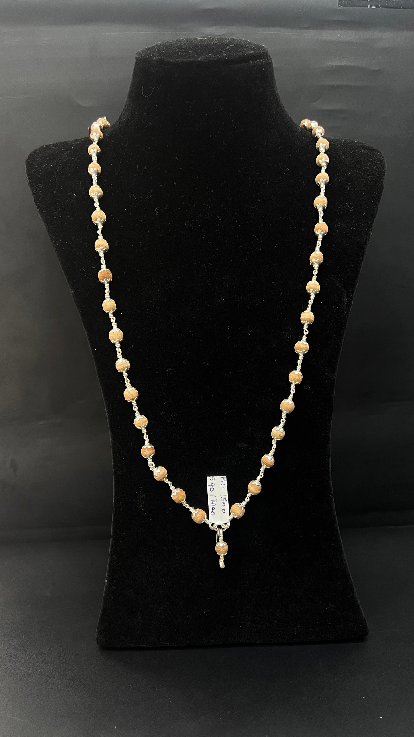 Silver Ayyapa Malai Tulasi 54beads