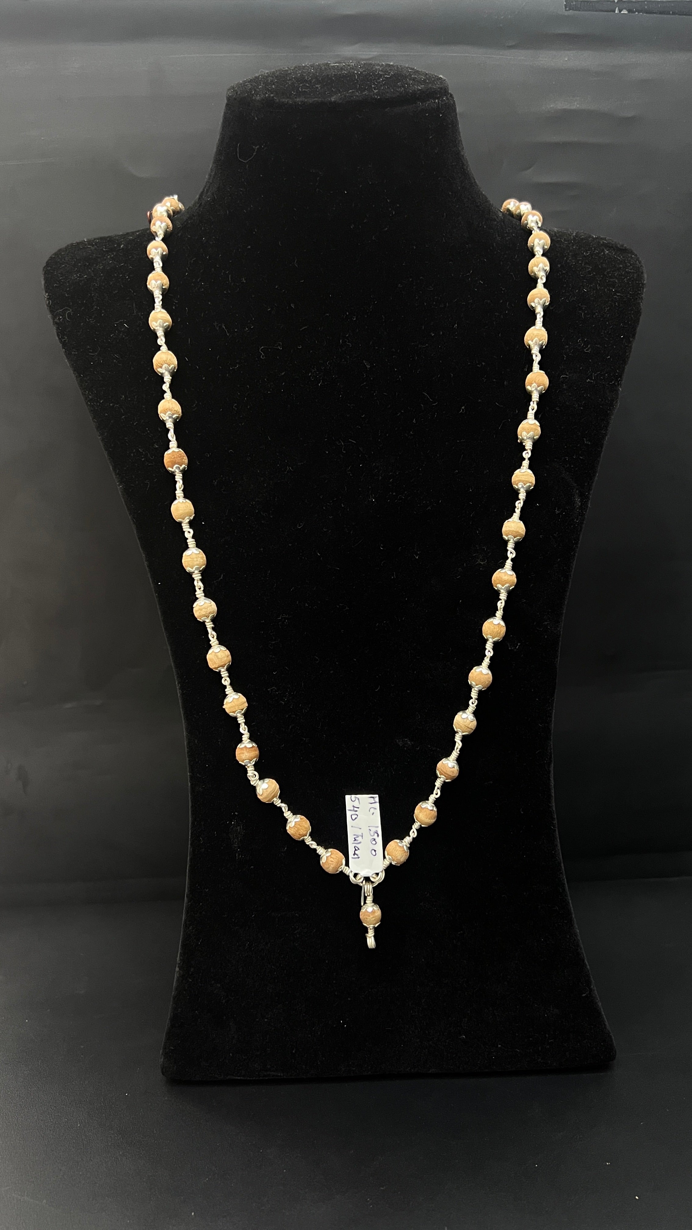 Silver Ayyapa Malai Tulasi 54beads