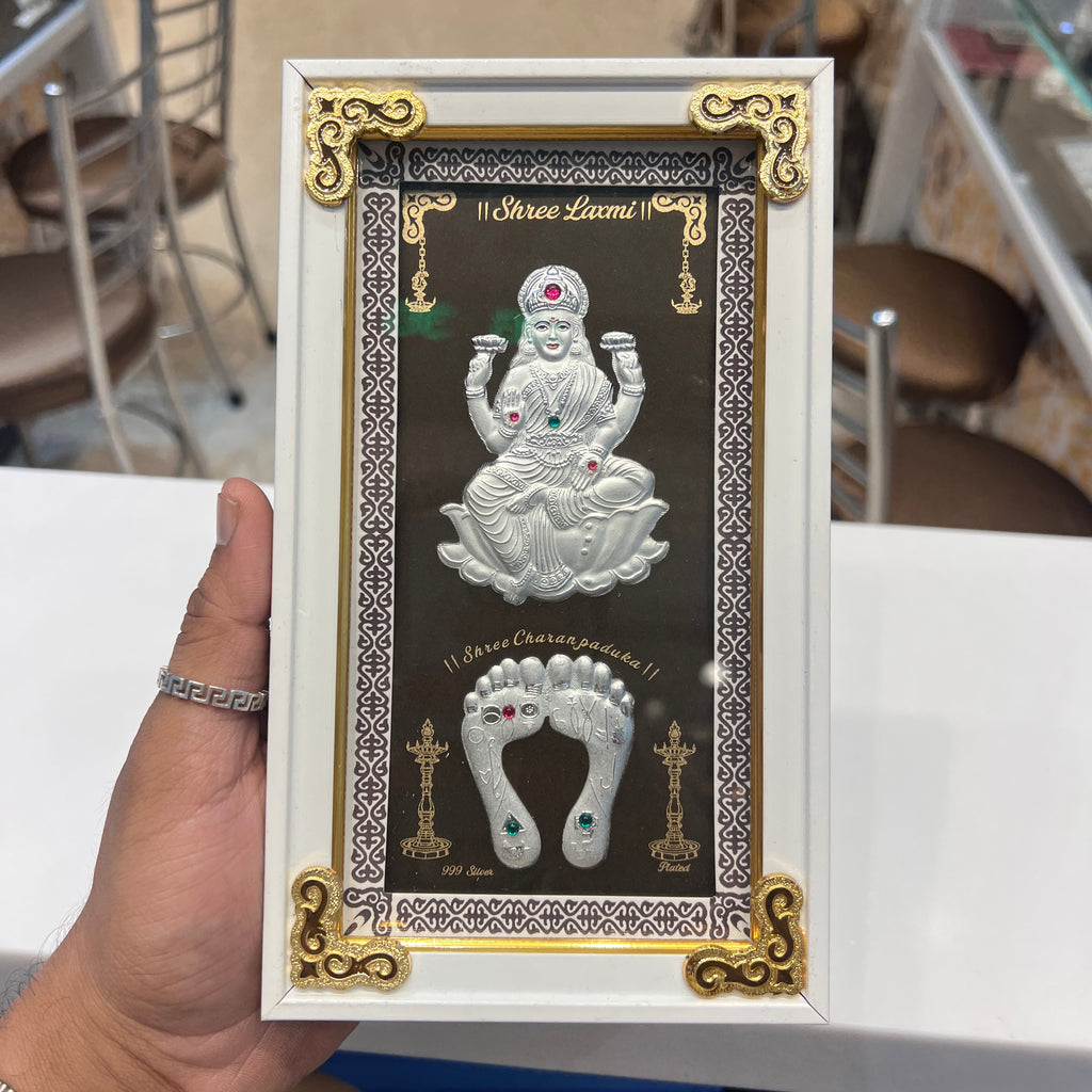 Silver Frame Lakshmi 999