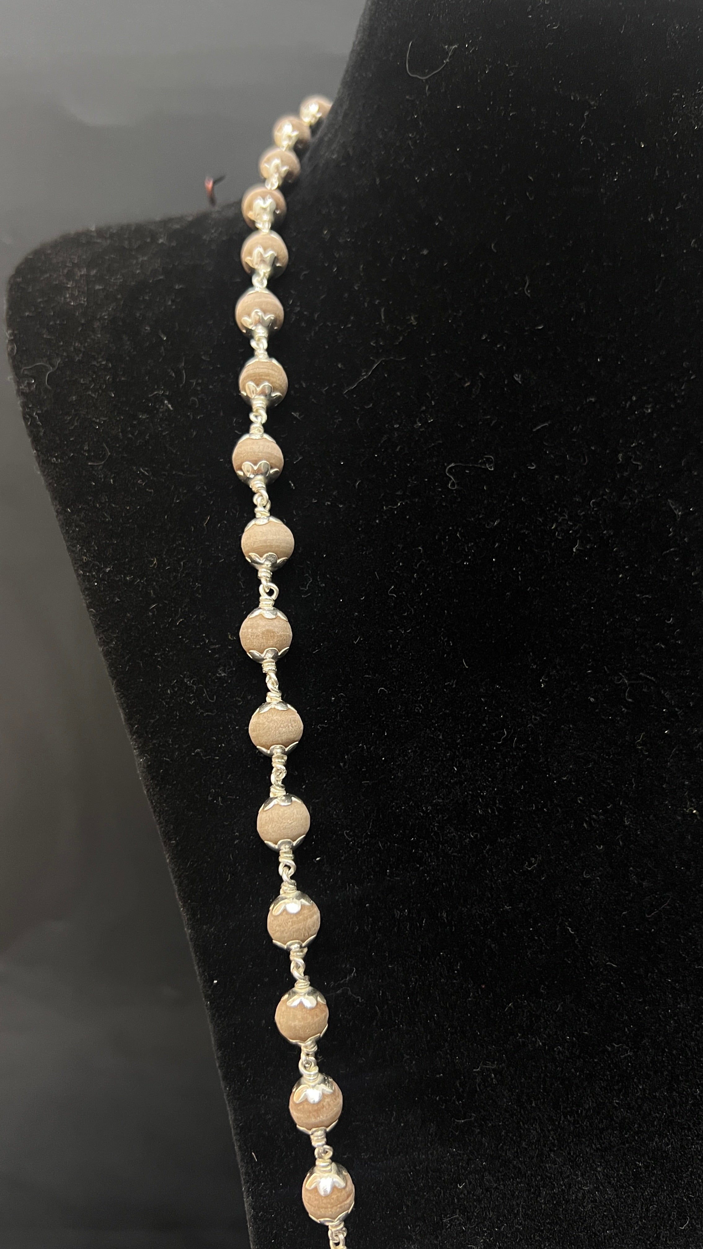 Silver AYyapan Malai  Chandan Malai 54 Beads