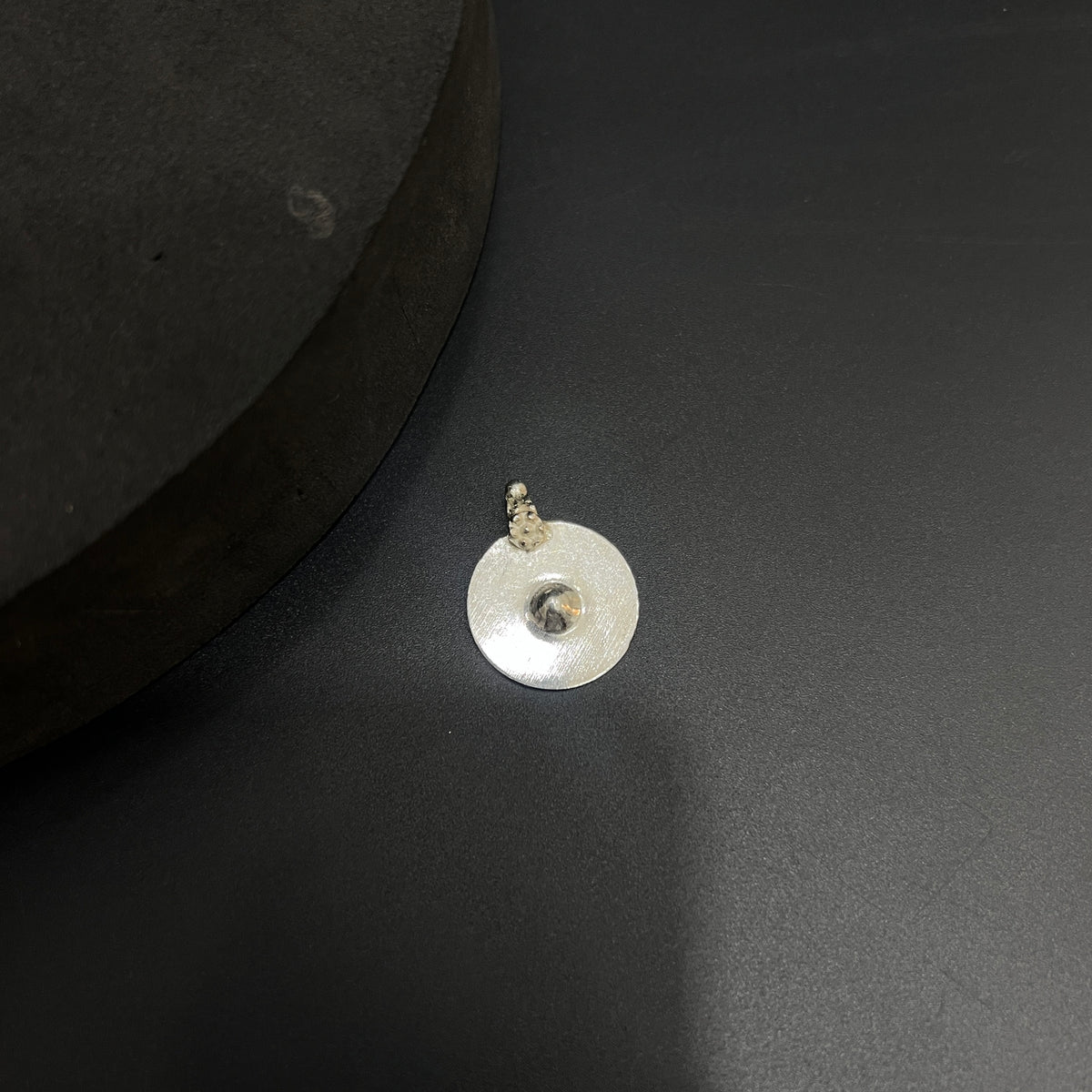 Silver Mangalayam Thatte Bottu 1 gram Size