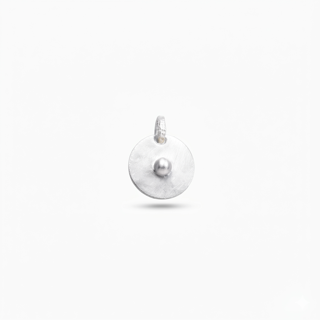 Silver Mangalayam Thatte Bottu 1 gram Size