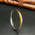 Silver Mens Kada Classic Dual Tone DS05 R