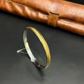 Silver Mens Kada Classic Dual Tone DS12 R
