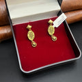 Silver Ladies Jimiki Turkey Stylish Hanging Edition Gold Finish 925