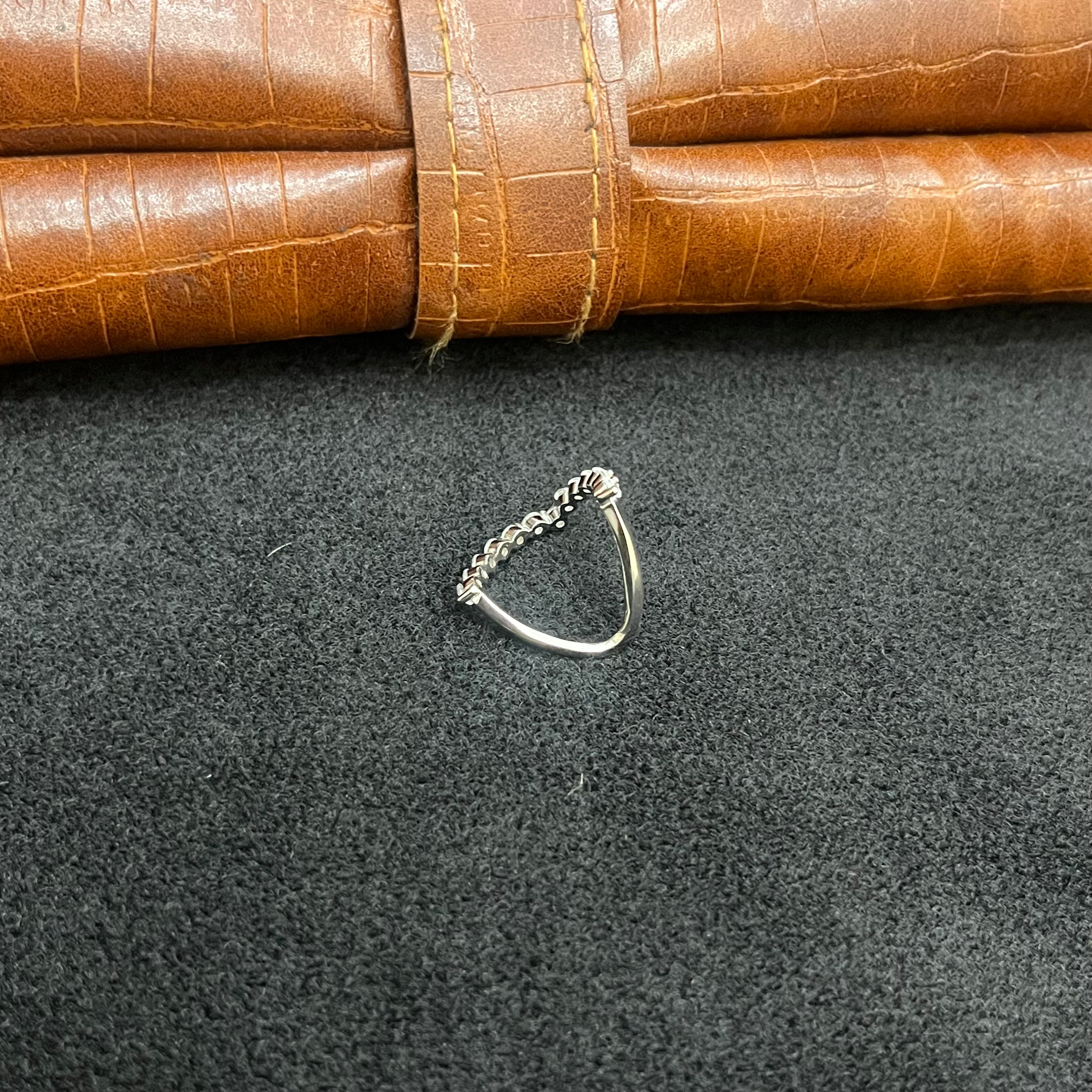 Silver Ladies Ring Vanki DS6 925