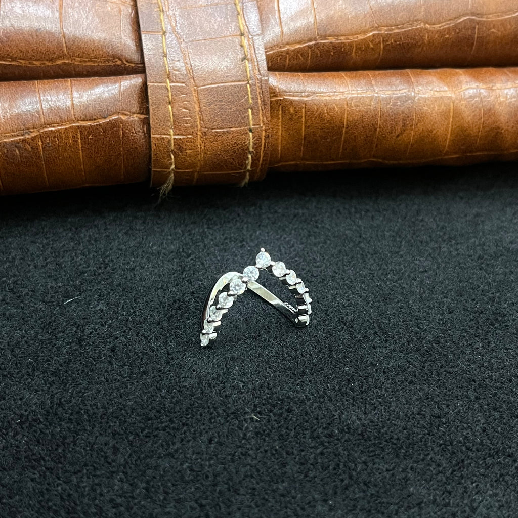Silver Ladies Ring Vanki DS6 925