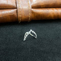 Silver Ladies Ring Vanki DS6 925