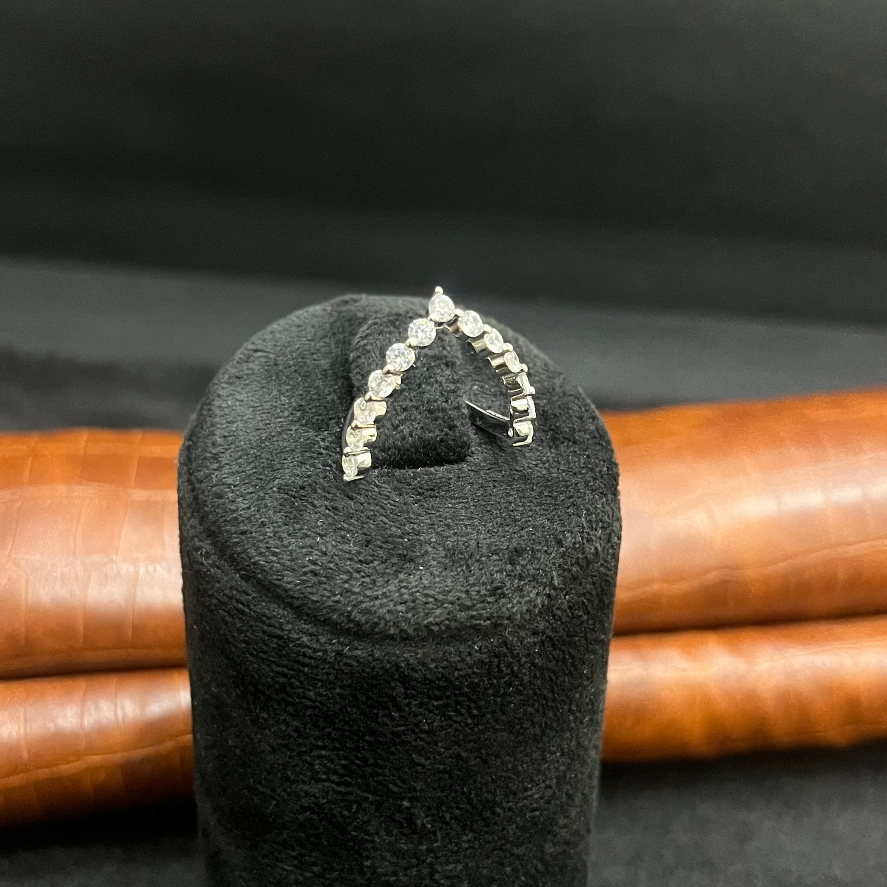 Silver Ladies Ring Vanki DS6 925
