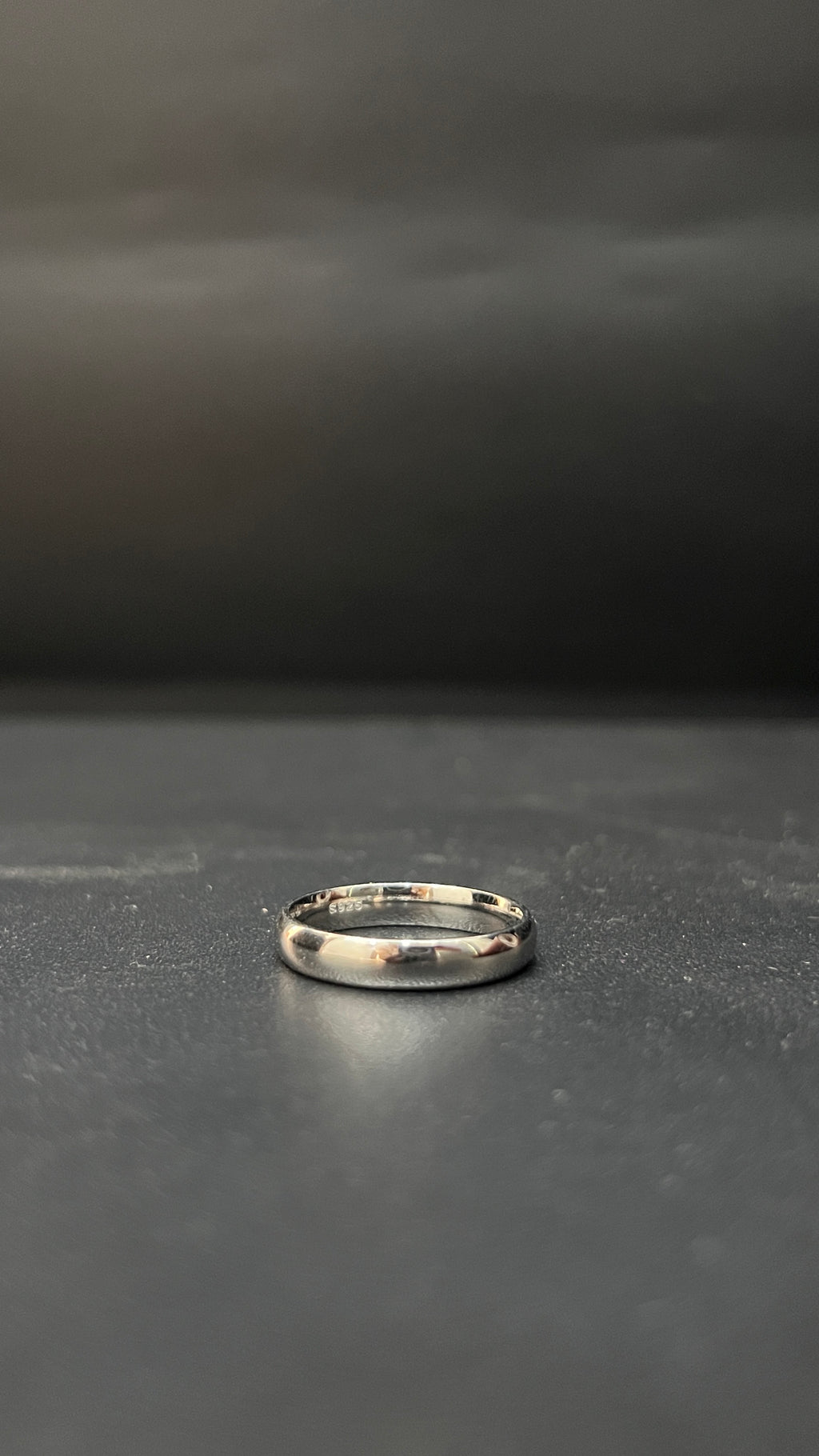 Silver Unisex Band Ring