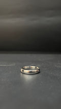 Silver Unisex Band Ring