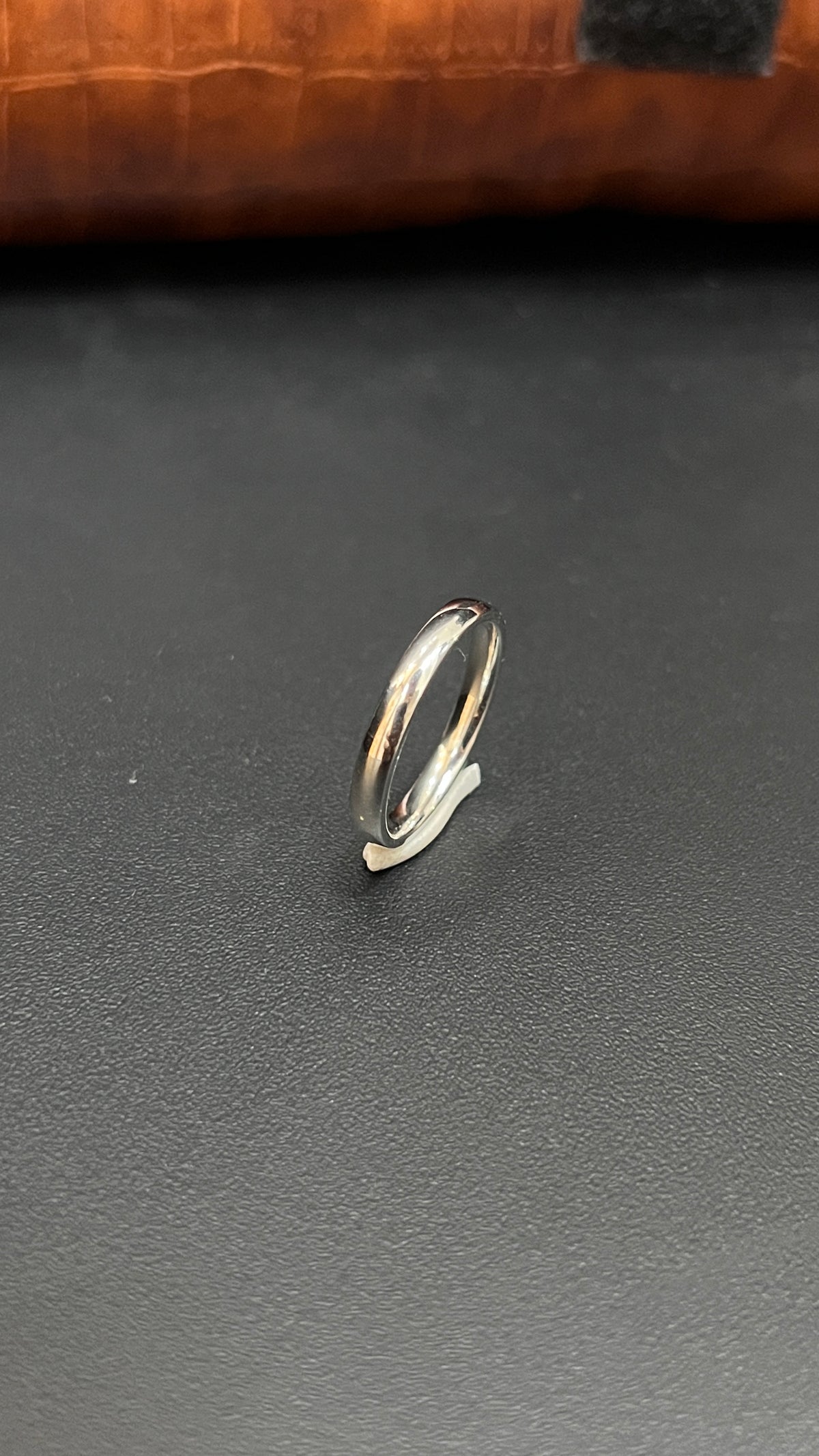 Silver Unisex Band Ring