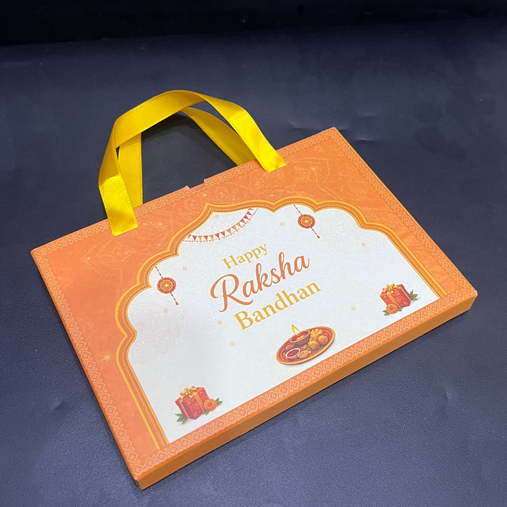 Silver Raksh Bandhan Gift Box 0.5GM 6 Coin Set 999