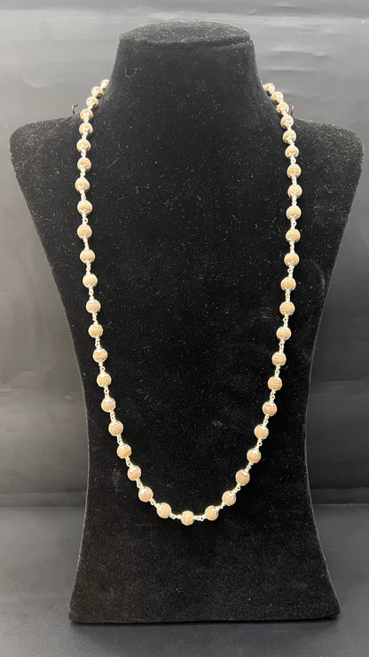 Silver AYyapan Malai  Chandan Malai 54 Beads