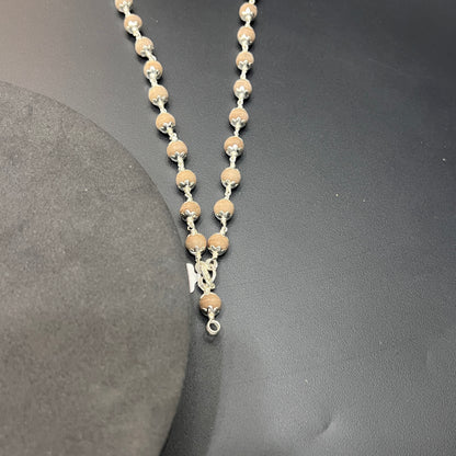 Silver AYyapan Malai  Chandan Malai 54 Beads