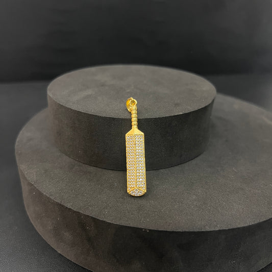 Silver Gold Finished Bat Pendant