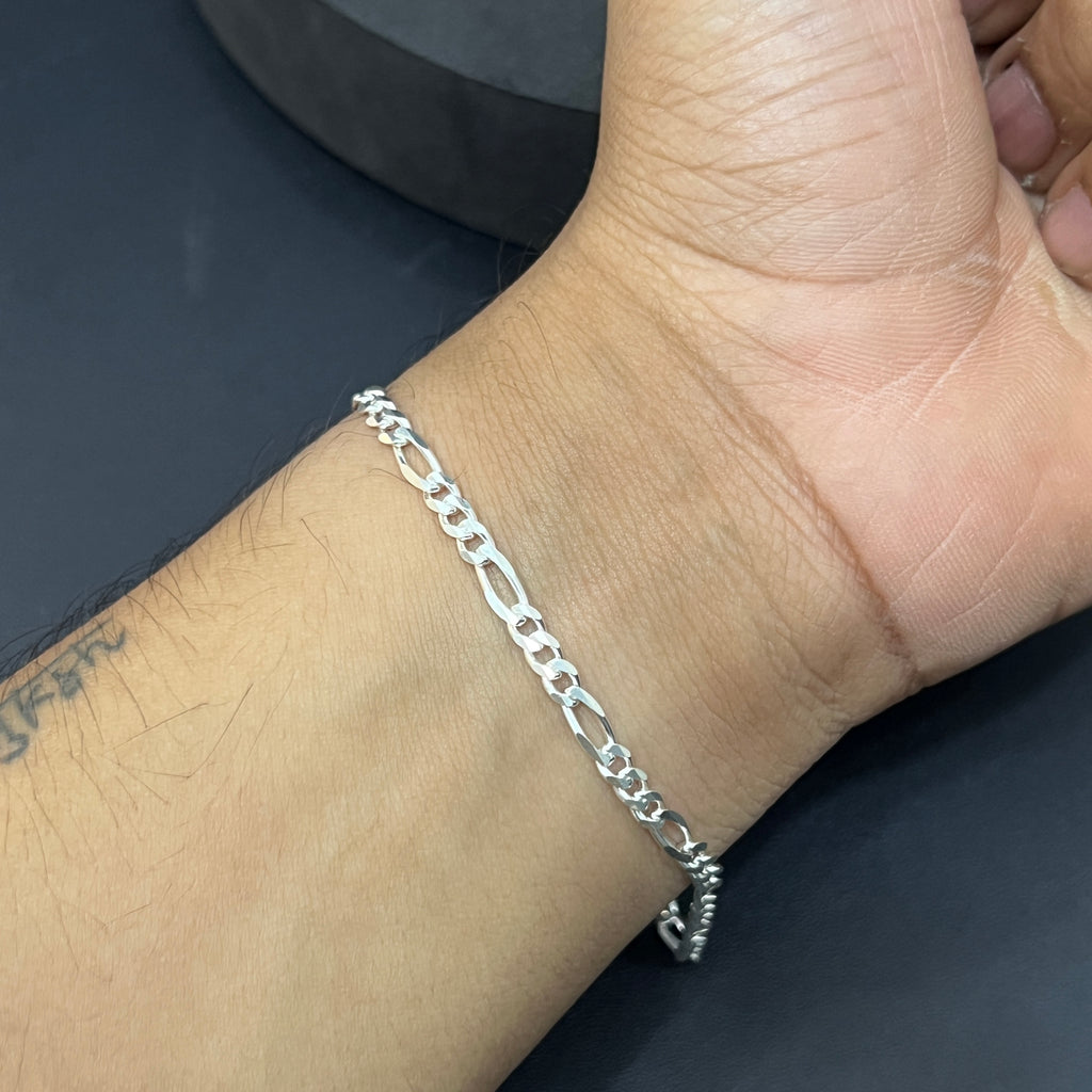 Silver Mens Bracelet Sachin 925