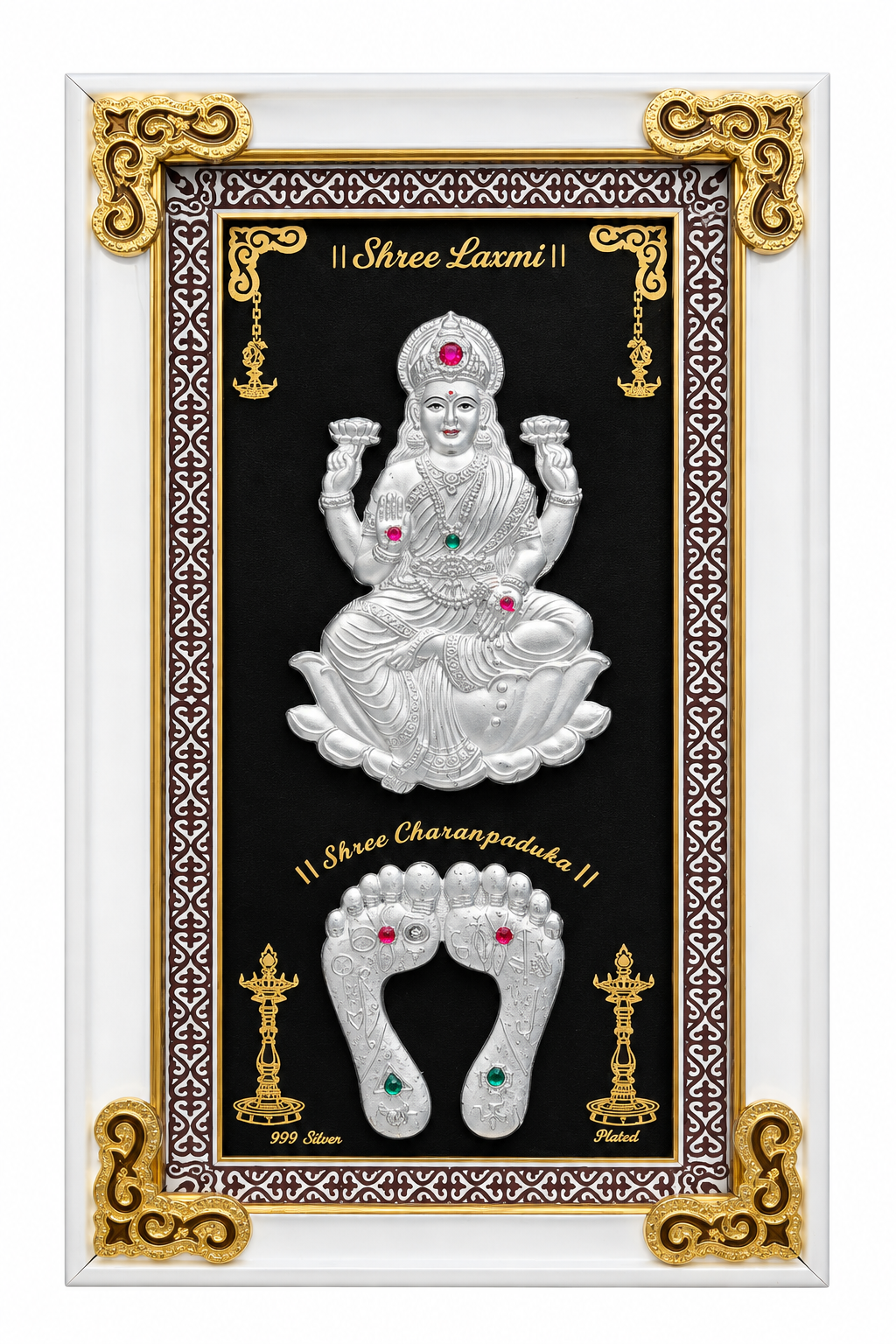 Silver Frame Lakshmi 999