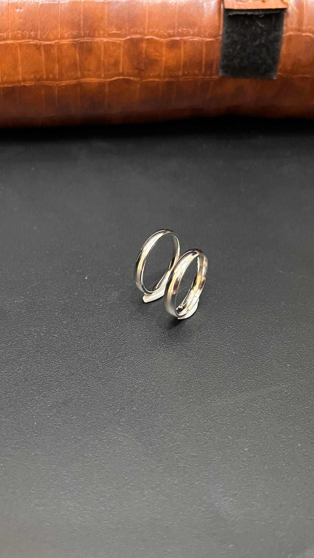 Silver Unisex Band Ring